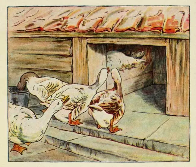 10. Goosey Goosey Gander (The Gutenberg Project, Public domain)