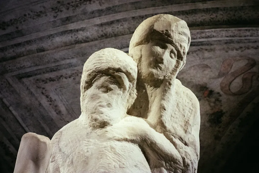 4. Rondanini Pietà - Michelangelo (christopher.johnston, Flickr, CC BY 2.0)