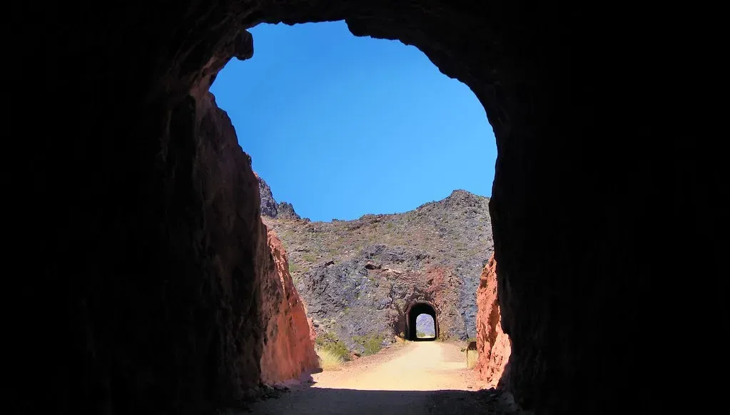 9. A Giant Boulder Rolling Down a Tunnel (Image Credits: Flickr)