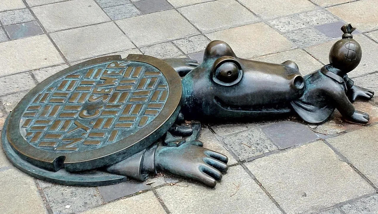 Alligators in the New York City Sewers (Image Credits: Pixabay)