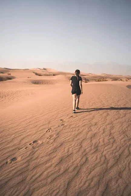 A Final Thought on Walking in the Desert (Image Credits: Pexels)