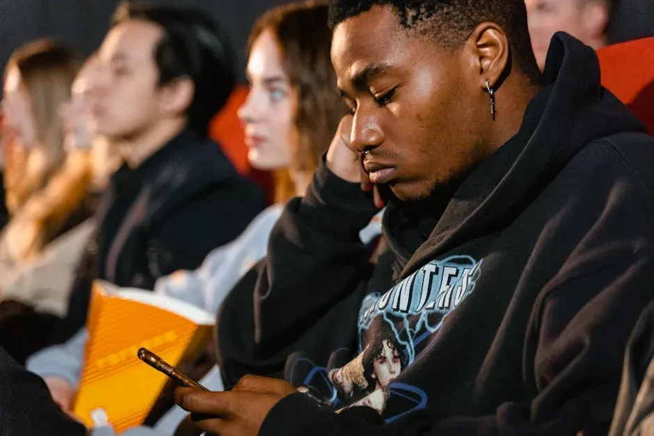 1. Use Their Phone During the Film (Image Credits: Pexels)