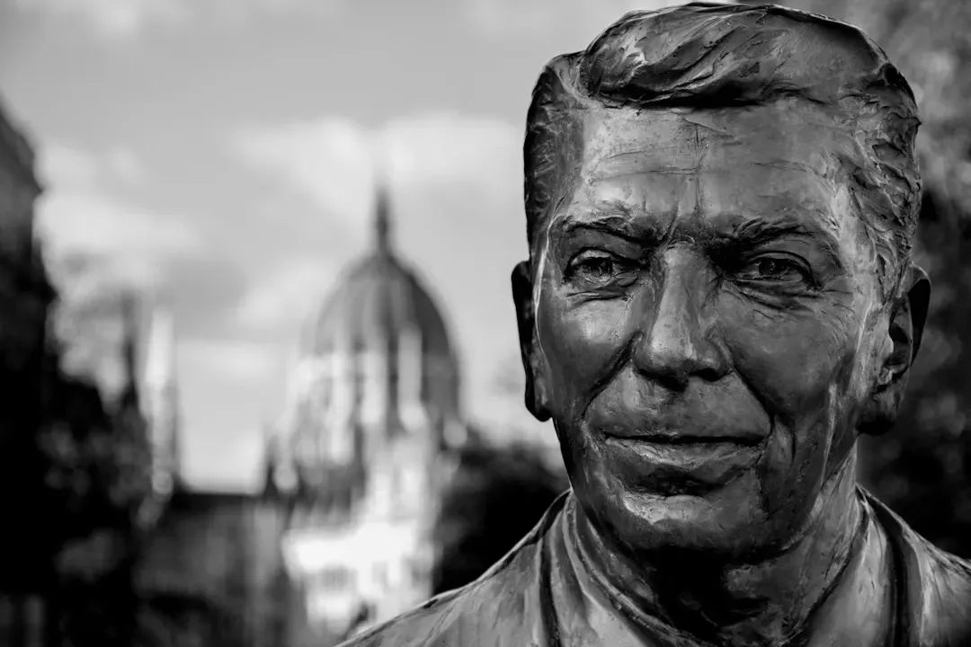 Ronald Reagan at the Helm (Image Credits: Unsplash)