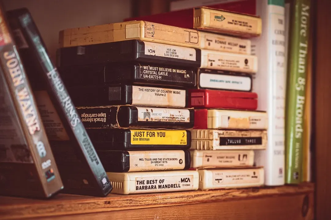 The 8-Track Cartridge: A Car Format That Couldn't Survive the Road (Image Credits: Unsplash)
