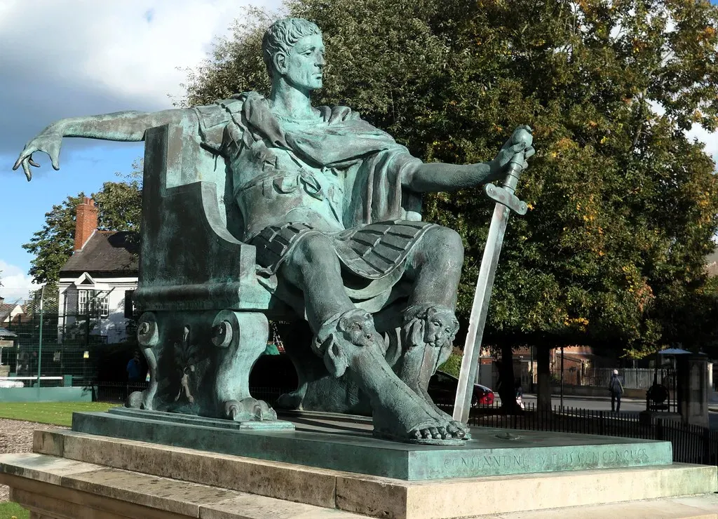 Emperor Constantine's Address at Nicaea (325 CE) (Image Credits: Flickr)