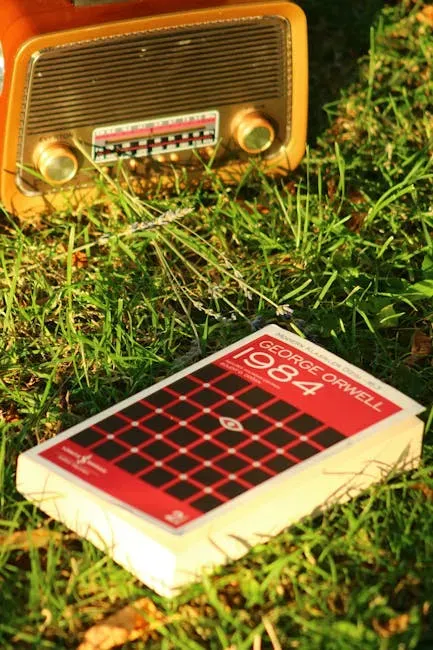 Nineteen Eighty-Four by George Orwell (1949): "He loved Big Brother." (Image Credits: Pexels)