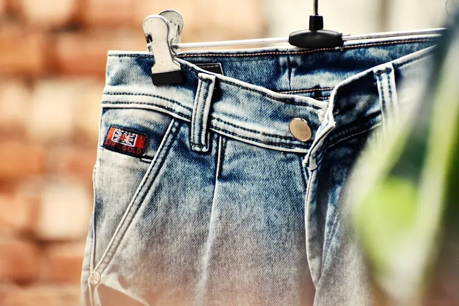 7. Acid-Wash Denim (Image Credits: Pexels)
