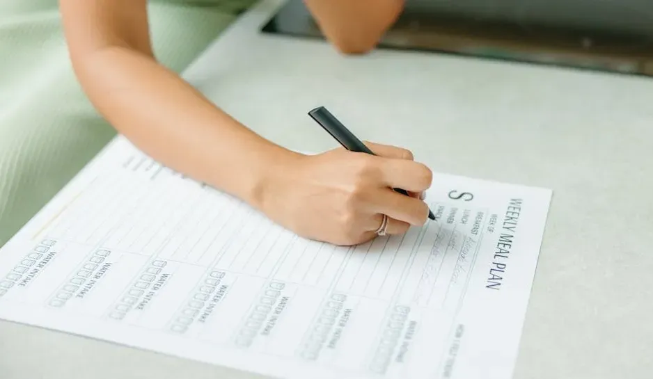 1. Start With a Meal Plan - Every Single Week (Image Credits: Pexels)