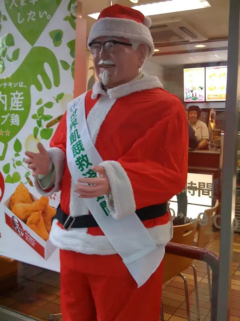 7. Japan's KFC Christmas: A Fast-Food Tradition Born From Marketing (Robert Sanzalone, Flickr, CC BY 2.0)