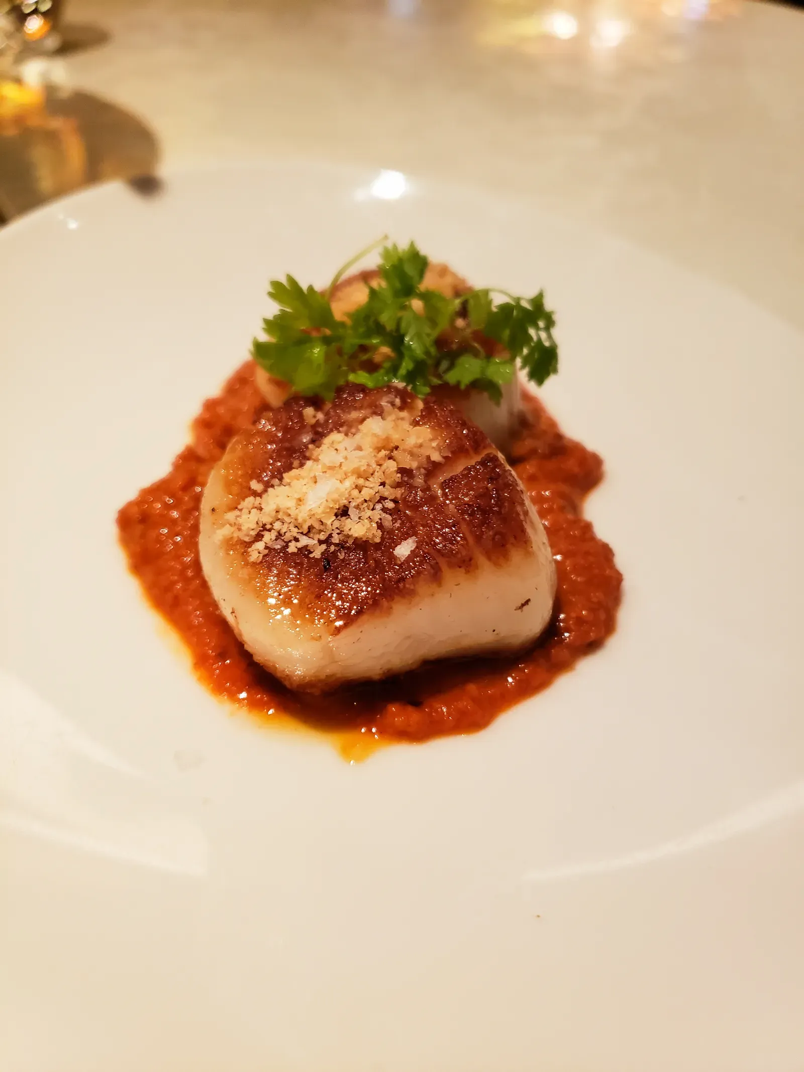 13. Vyn Restaurant's "Hot and Cold Scallop" vs. Standard Scallop Dishes (Scandinavia) (By Quinn Dombrowski, CC BY-SA 2.0)