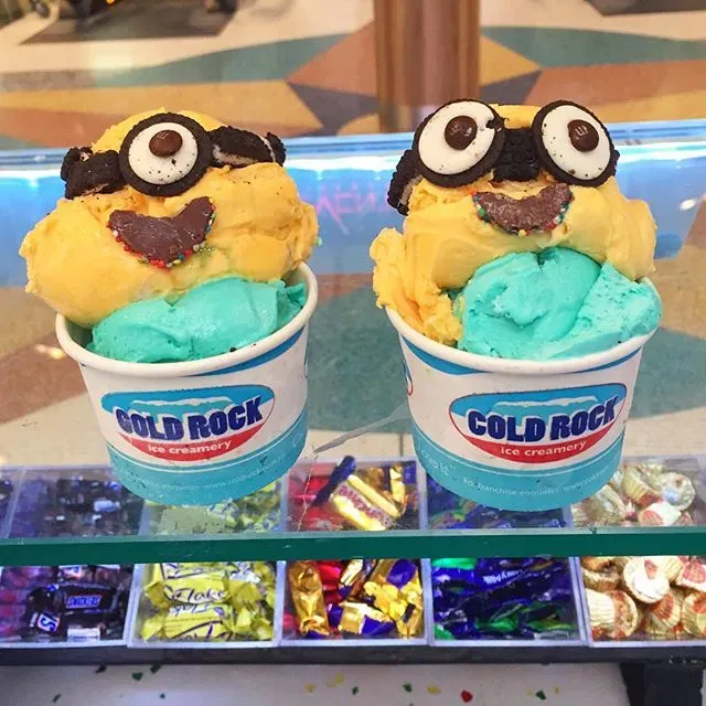 What All These Pairings Have in Common (Our minions are one of our popular combinations!! Banana Bongo and Bubblegum ice-cream! Edible eye(s) and mouths too! 😉 $6.90 for a kids size $8.80 for a regular size $9.80 for a large size 😎😎😎😎😎, CC BY 2.0)