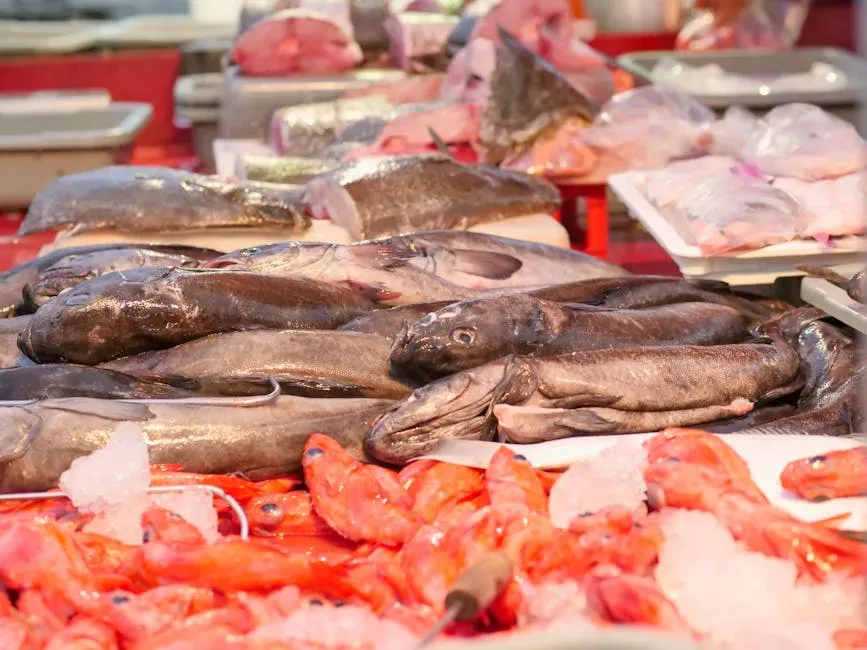 4. Raw Seafood and Fish (Image Credits: Pexels)