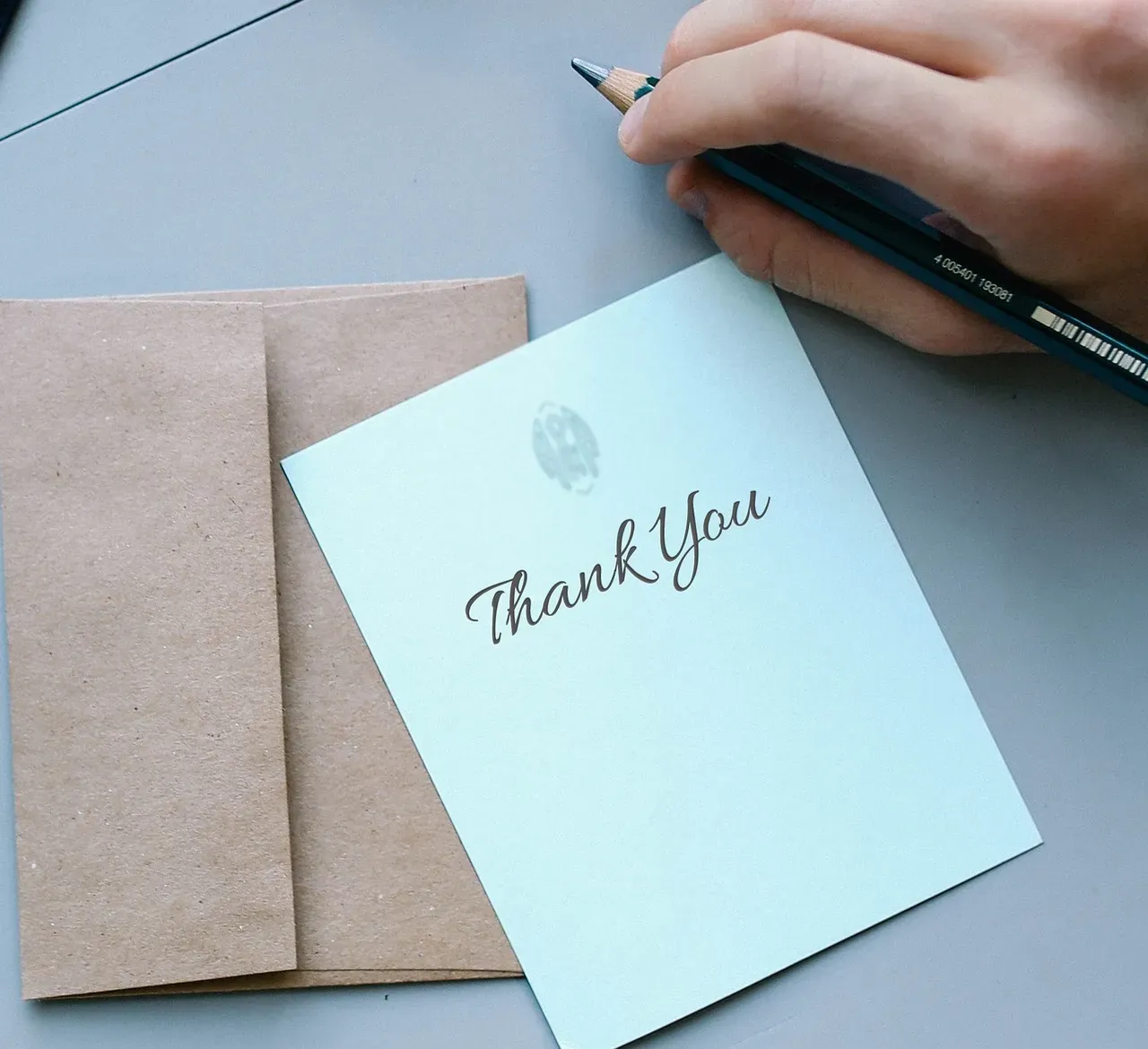 The Handwritten Thank You Note (Image Credits: Pixabay)