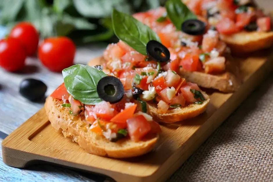 7. Bruschetta (Image Credits: Pexels)