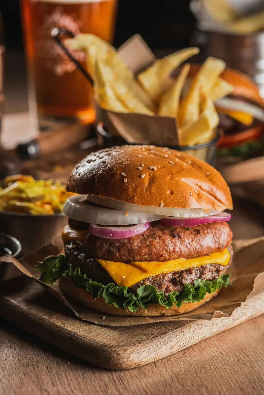 1. The Classic Double Cheeseburger (Image Credits: Unsplash)