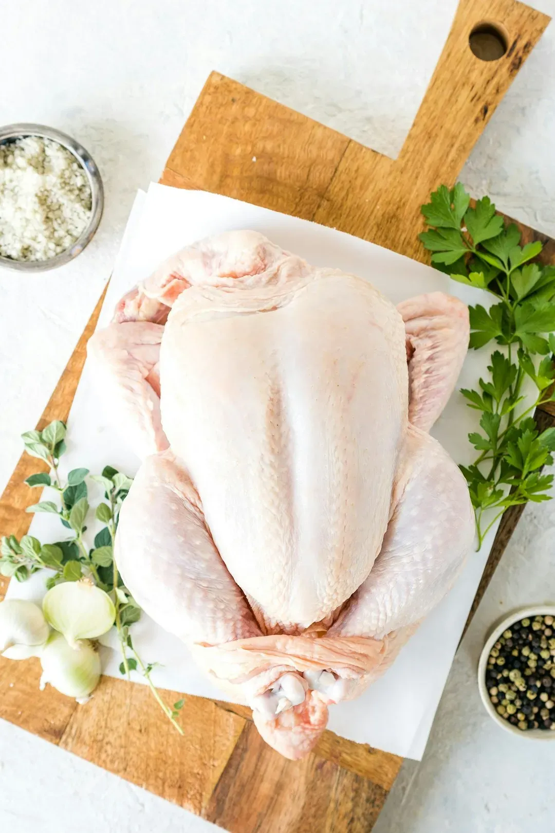 1. Raw Chicken (Image Credits: Unsplash)