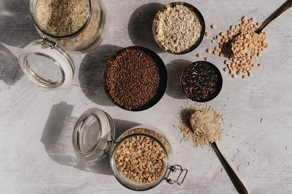5. Grains and Dry Legumes - Good Intentions in Bulk (Image Credits: Pexels)