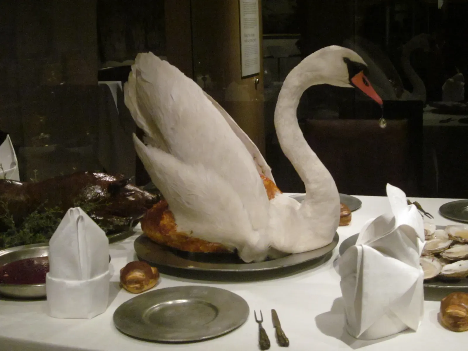 Roasted Swan with All Its Feathers (Image Credits: Wikimedia)