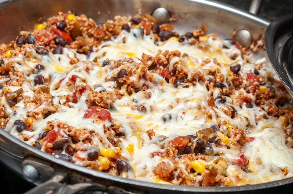 9. Turkey and Black Bean Skillet (Mark Bonica, Flickr, CC BY 2.0)