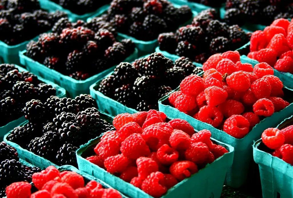 4. Berries and Whole Fruit (Muffet, Flickr, CC BY 2.0)