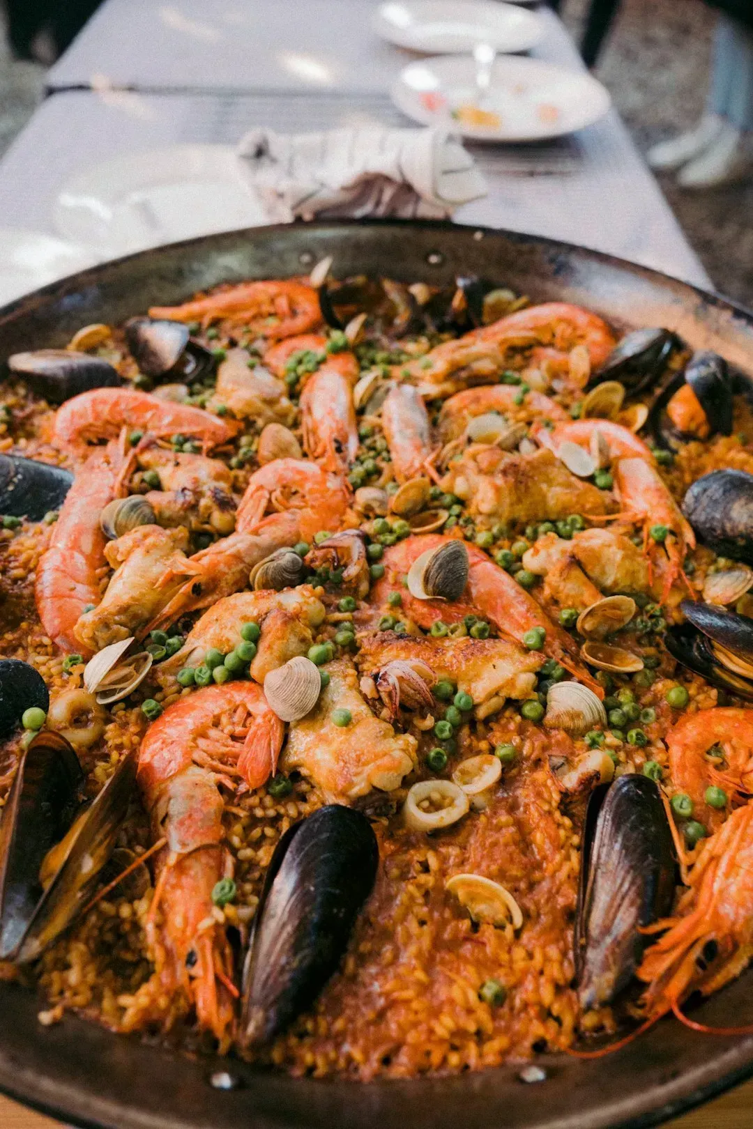 1. Tourist-Zone Paella, Spain (Image Credits: Unsplash)