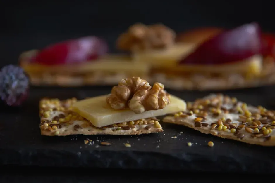 8. Whole-Grain Crackers with Cheese (pexels)