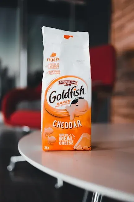 7. Goldfish Crackers: The Snack That Smiles Back (Image Credits: Pexels)