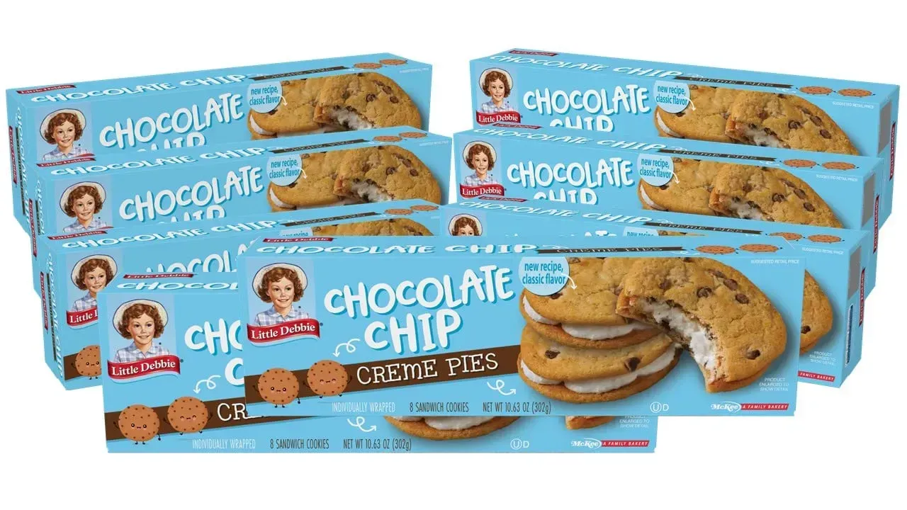 Little Debbie Chocolate Chip Creme Pies (Image Credits: Https://images-cdn.ubuy.co.in/633ba7a033a3af2068337885-little-debbie-chocolate-chip-creme-pies.jpg)