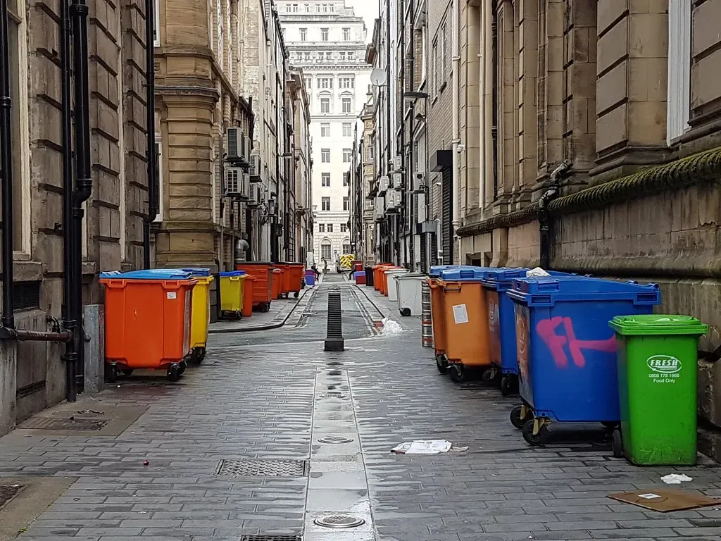 10. Garbage Bins and Trash (oatsy40, Flickr, CC BY 2.0)