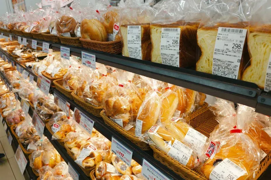 3. Grocery Store Bread (Image Credits: Pexels)