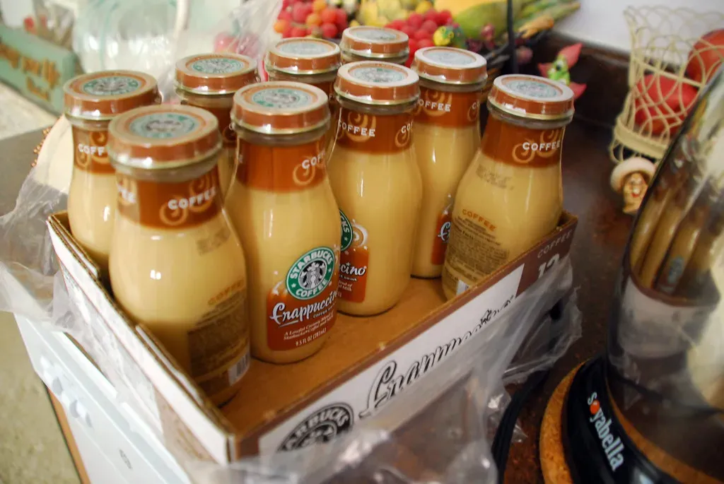 9. Bottled Frappuccinos and Sweet Coffee Drinks: Dessert Disguised as Breakfast (Lisa Brewster, Flickr, CC BY-SA 2.0)