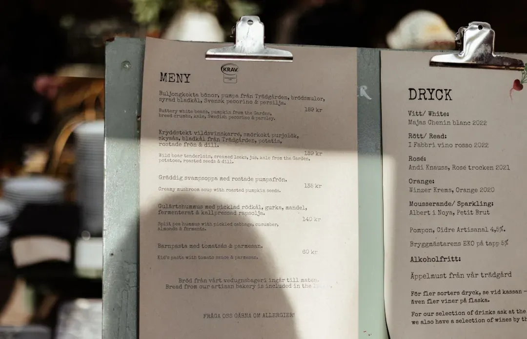 Conclusion: Read Menus Like a Skeptic (Image Credits: Unsplash)
