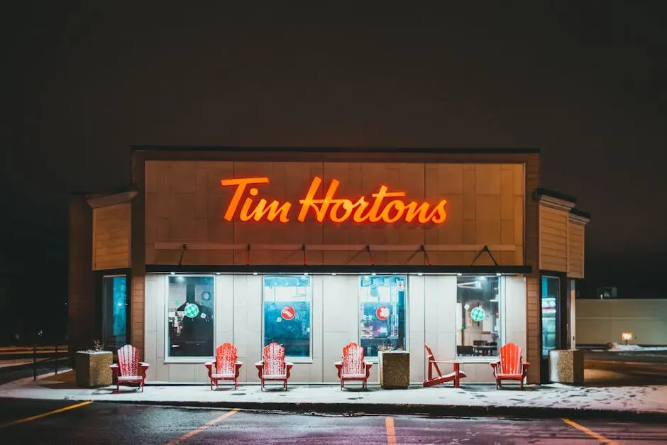 3. Tim Hortons - A Canadian Icon Running on Nostalgia Fumes (Image Credits: Pexels)