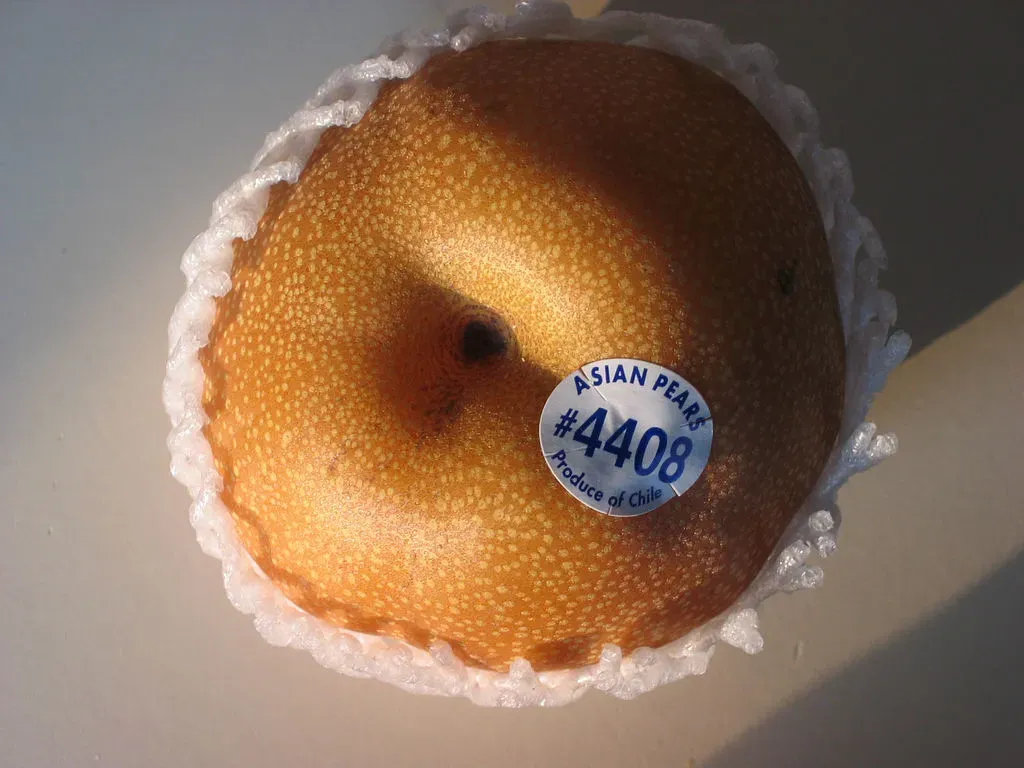 PLU Stickers and Branded Packaging (Image Credits: Wikimedia)