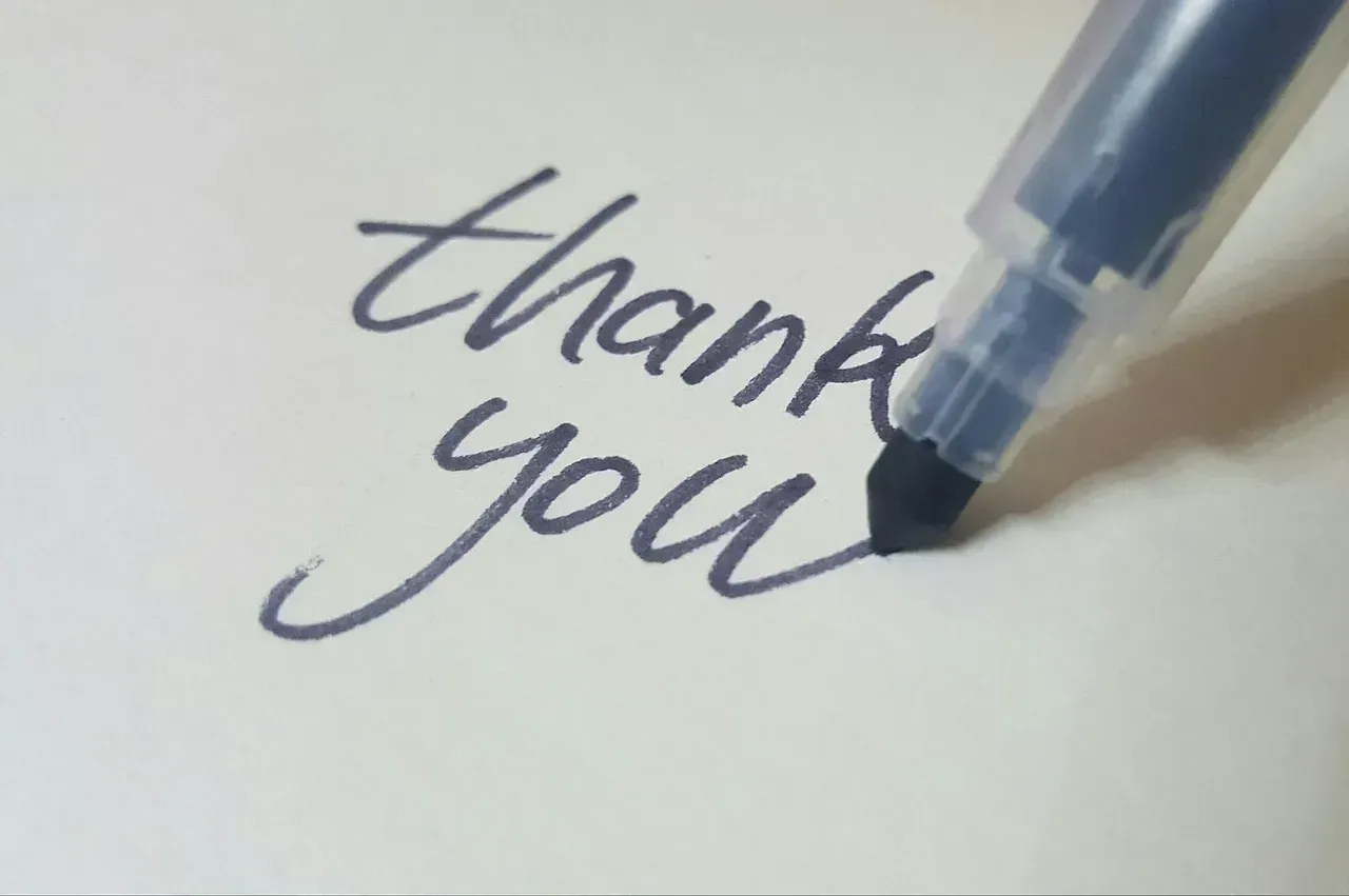 11. Send a Proper Thank-You (Image Credits: Pixabay)