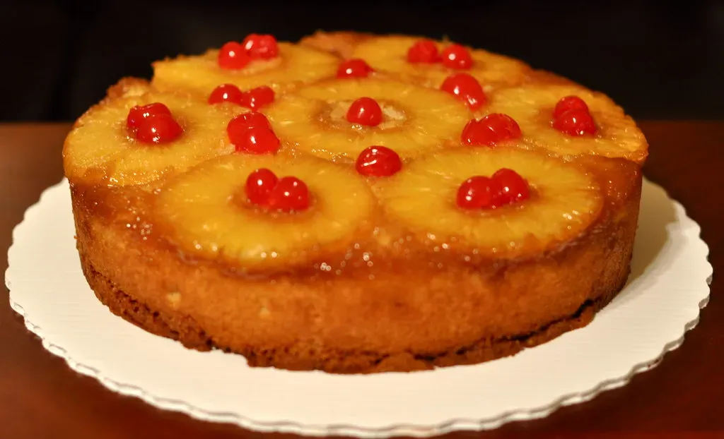 6. Pineapple Upside-Down Cake (Image Credits: Flickr)