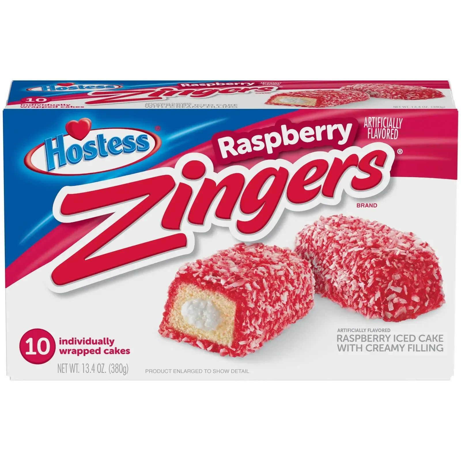 Dolly Madison Zingers Raspberry Flavor (Image Credits: Https://images-cdn.ubuy.co.in/68e5472d82b5ad429a04bc26-hostess-raspberry-zingers-10-count.jpg)