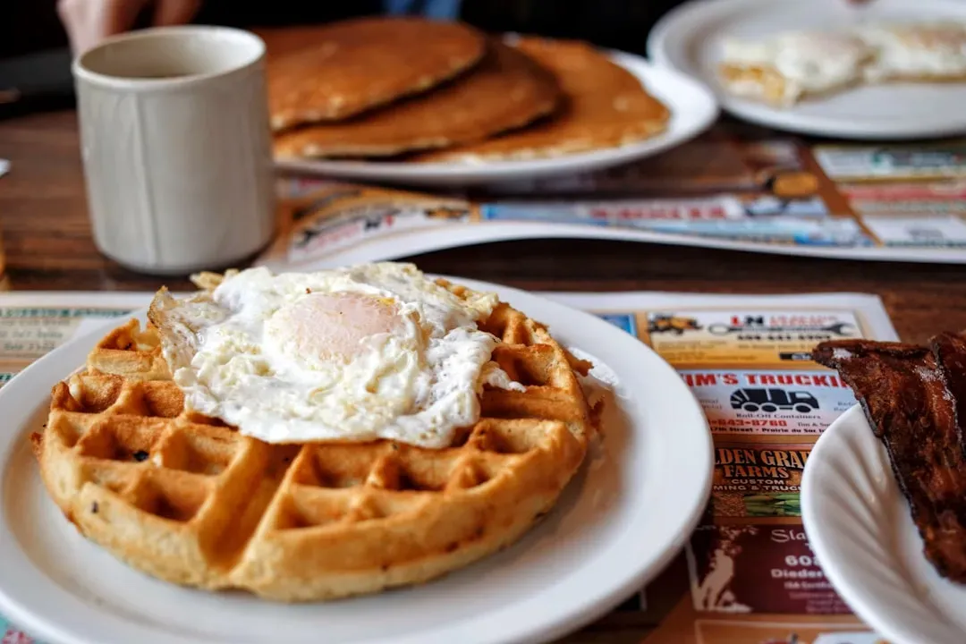 8. Waffle House's Waffle Breakfast Taco vs. the Regular Waffle Plate (Image Credits: Unsplash)