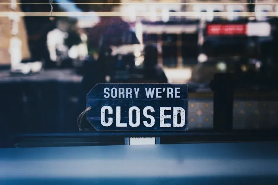 What's Really Driving All These Closures? (Image Credits: Pexels)