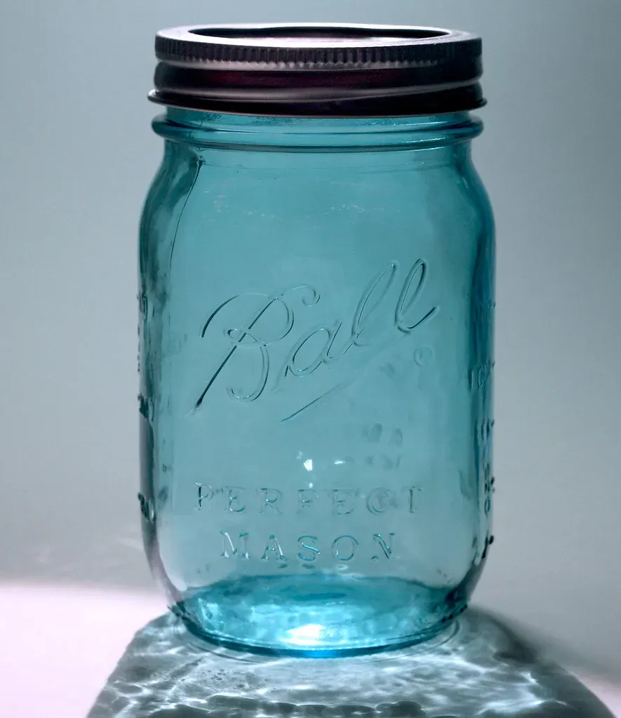4. Ball Mason Jars (Image Credits: Flickr)