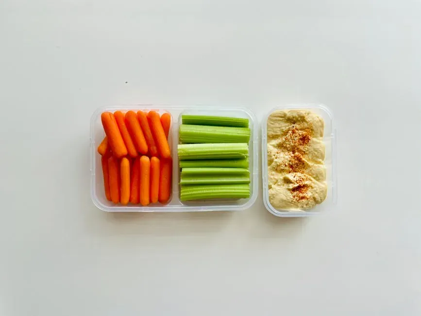 Snack #4: Veggies With Hummus - The Unsung Hero (Image Credits: Pexels)
