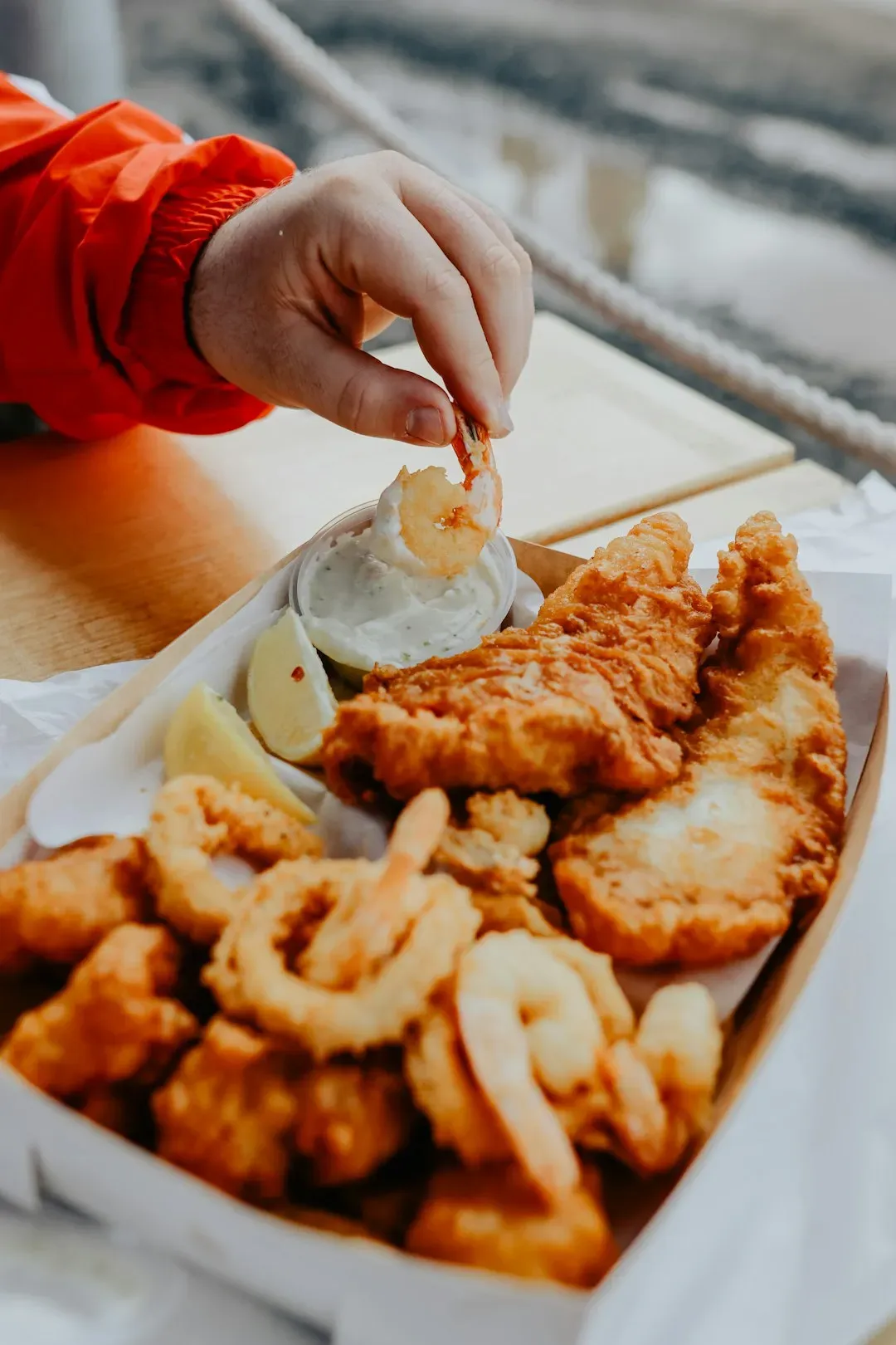 5. Fried Seafood Platters (Image Credits: Unsplash)
