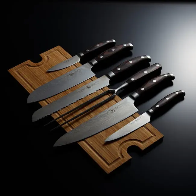 7. The Complete Knife Set: More Knives Than You Will Ever Need (Image Credits: Pexels)