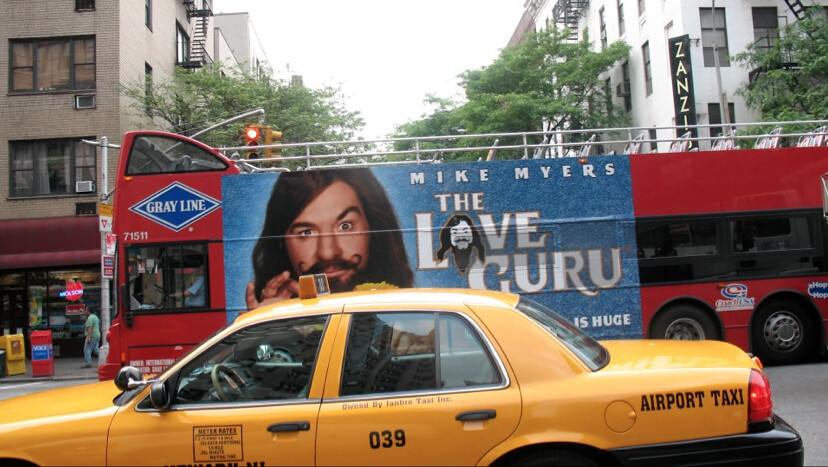 Mike Myers in “The Love Guru” (image credits: flickr)