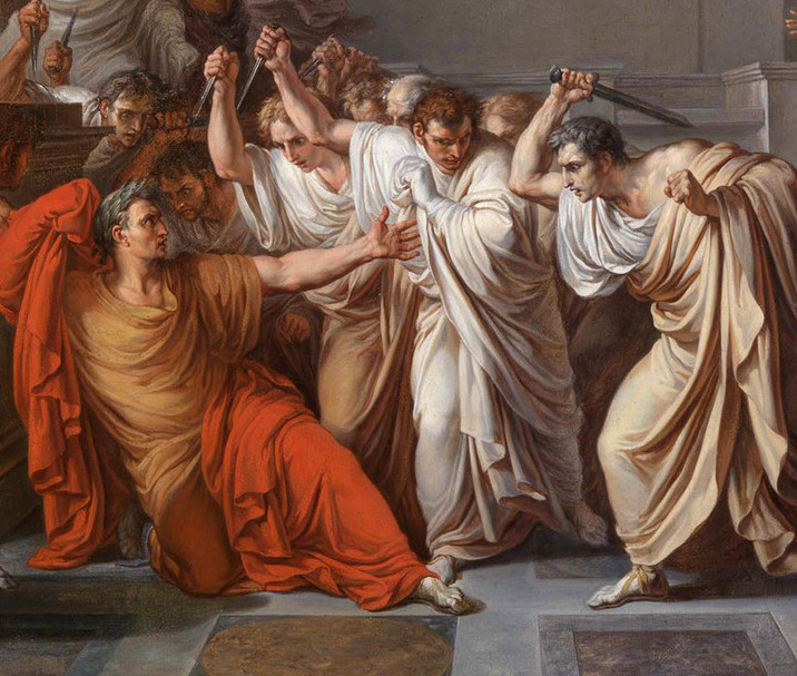 1. Julius Caesar: Betrayed by Friends (image credits: wikimedia)