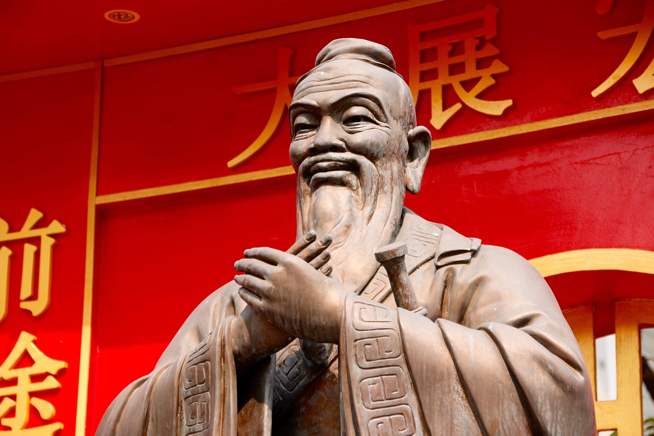 Confucius: Shaping Eastern Thought (image credits: pixabay)