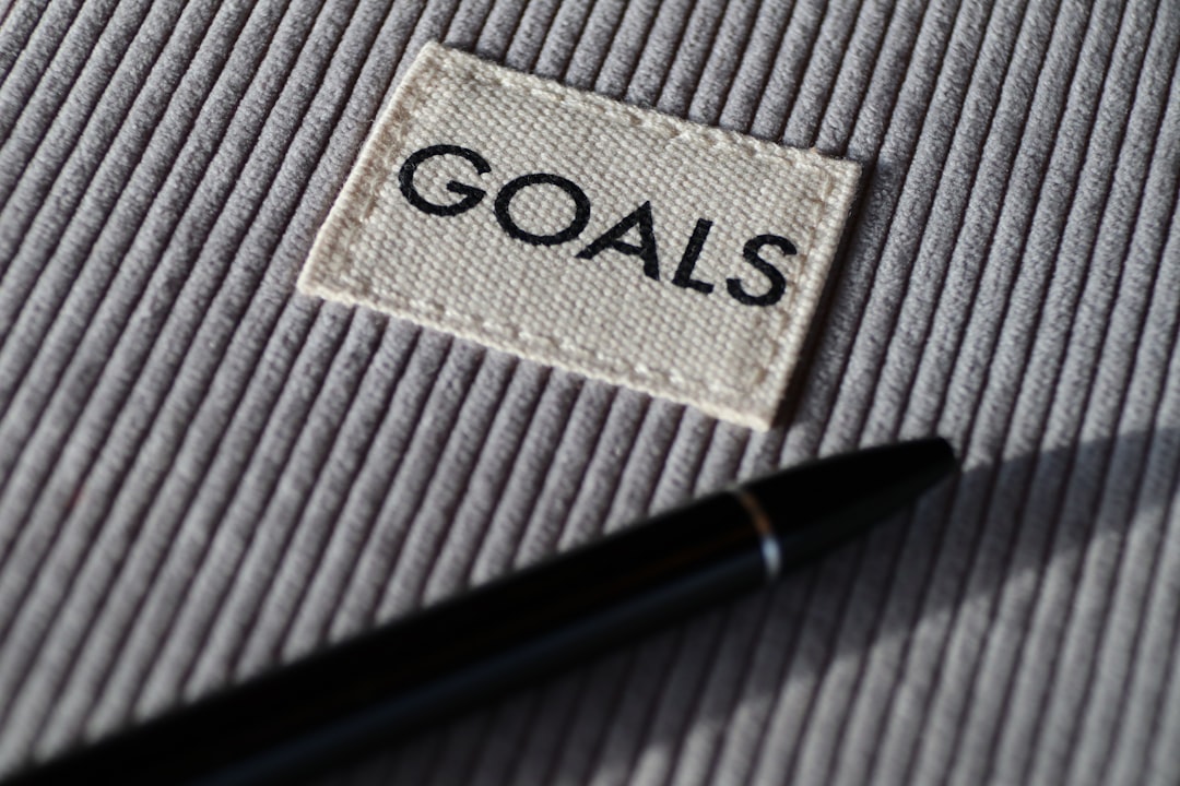 Set Clear Goals (image credits: unsplash)