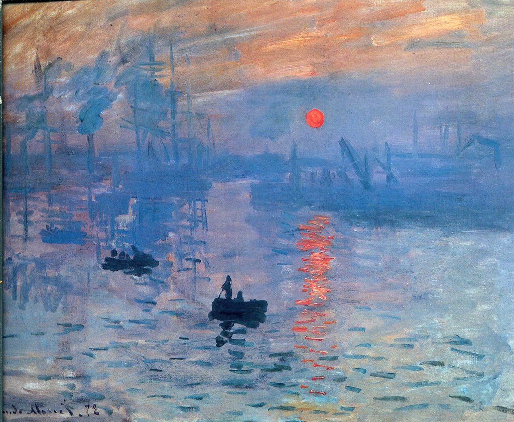 Impression, Sunrise by Claude Monet (image credits: flickr)