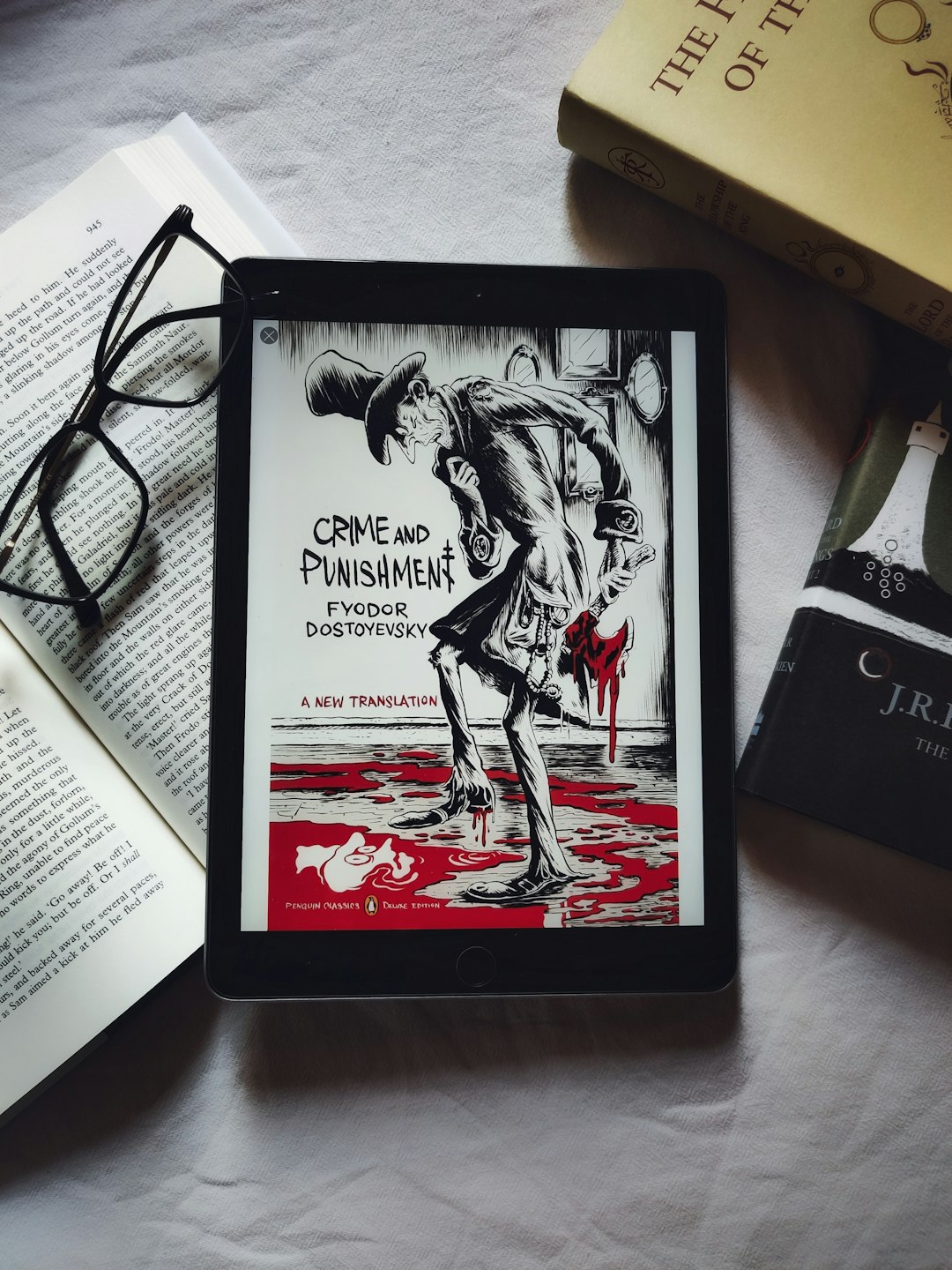 Crime and Punishment by Fyodor Dostoevsky (image credits: unsplash)