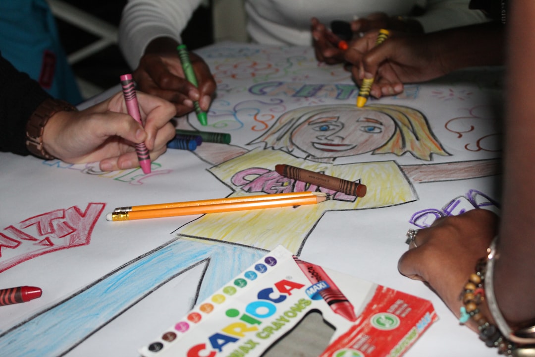 Social Connection Through Group Coloring (image credits: unsplash)